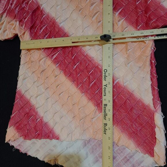 Notations Womens Blouse Multi-Color Size Small Polyester Blend Stretch Pullover - Picture 3 of 12